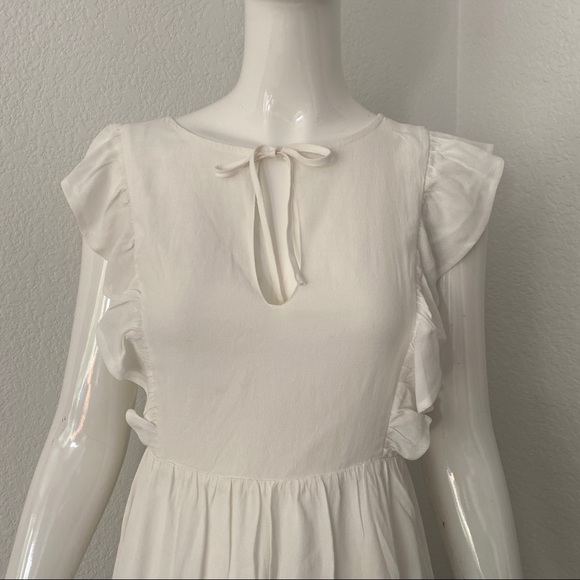 For love & lemons white ruffle dress - Picture 2 of 10